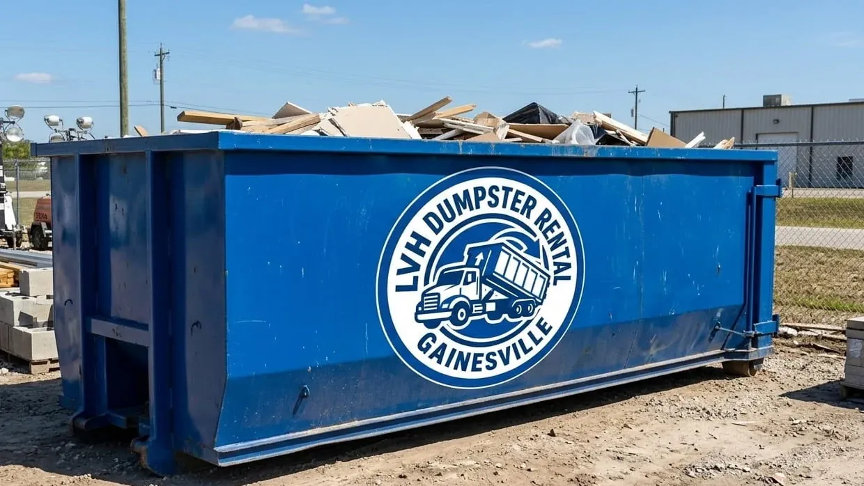 20 Yard Dumpster roll-off container in Gainesville, GA 20 Yard Dumpster roll-off container in Gainesville, GA