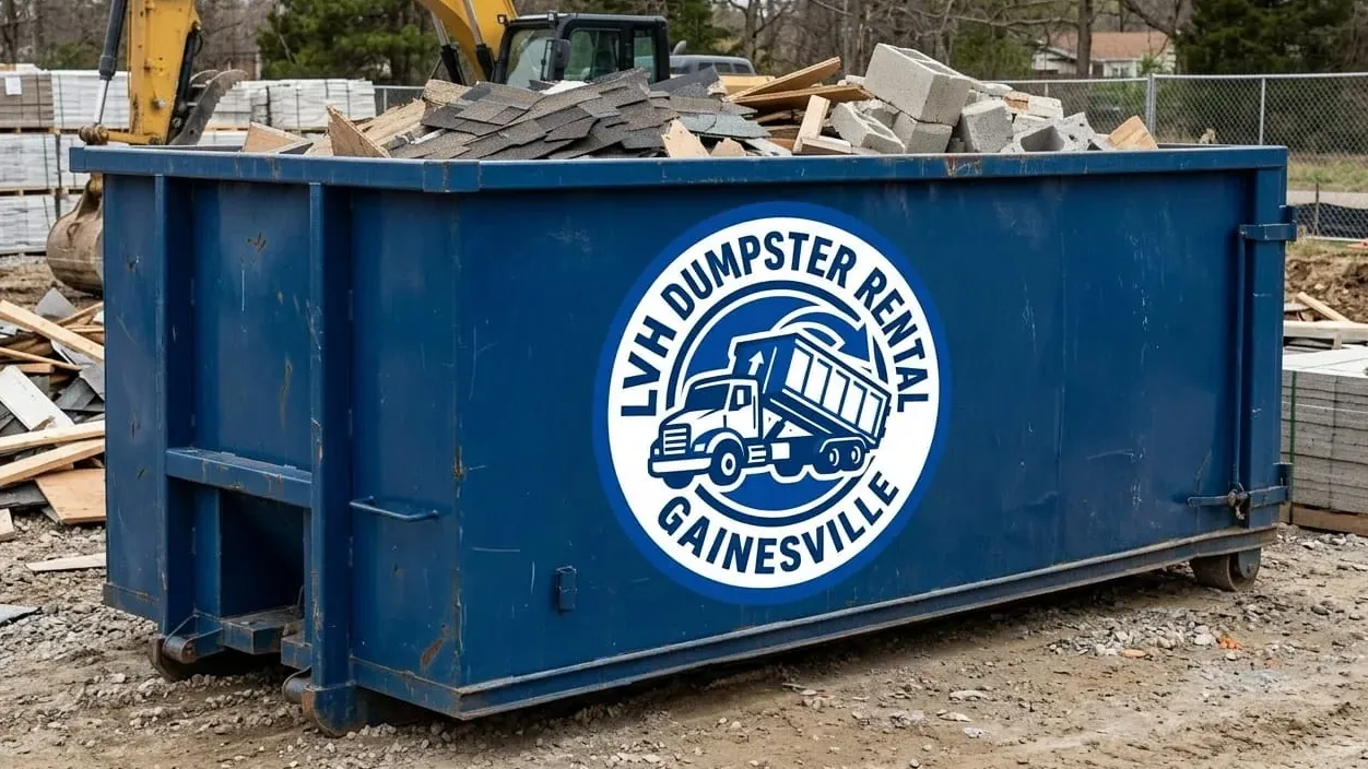 Roll-off dumpster delivery serving Lula, Georgia from Gainesville Roll-off dumpster delivery serving Lula, Georgia from Gainesville