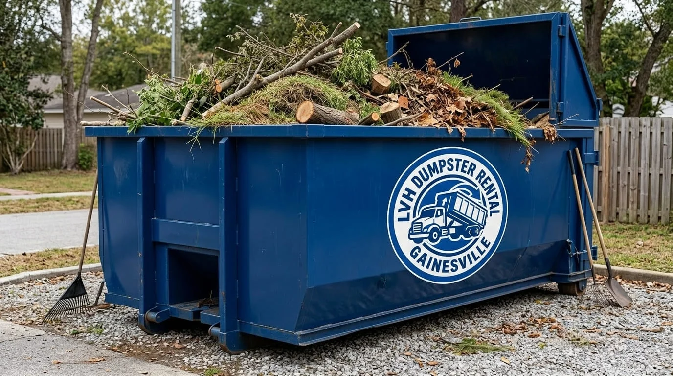Yard Waste Dumpster Rental Gainesville GA-img